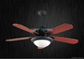 52'' ceiling fan with LED light and remote control 1