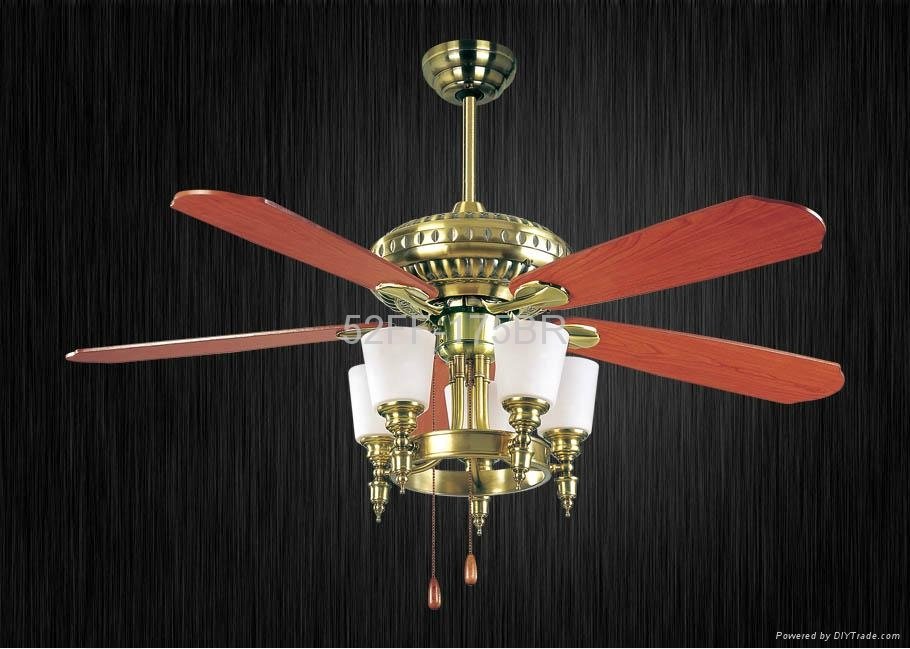 52'' Ceiling fan with light 5 blades