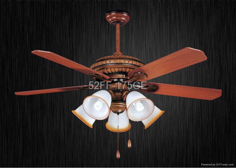 52'' Ceiling fan with light 5 blades 2