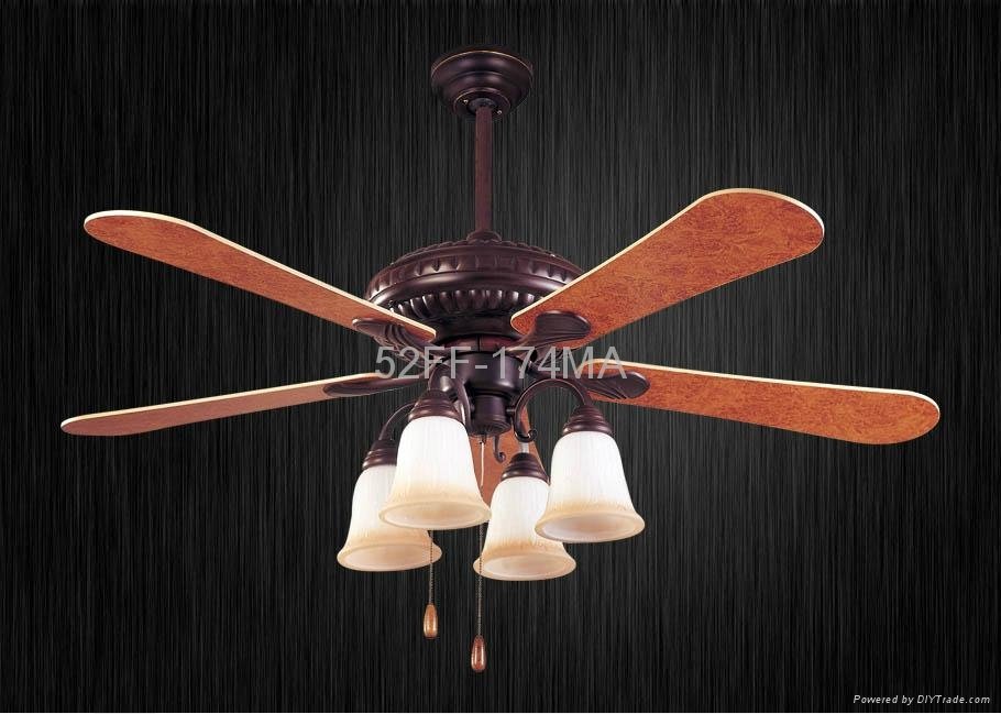 52'' Ceiling fan with light 5 blades 3