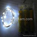 Battery operated LED copper wire light string 1