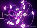 Battery operated LED copper wire light