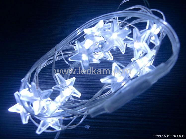 Battery operated LED copper wire light string--molding series 2