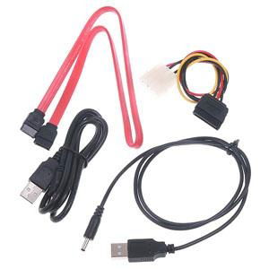 IDE SATA TO USB cable adpter W/66-in-1 Card Reader 3