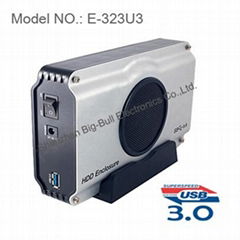 3.5" SATA USB3.0 HDD Enclosure