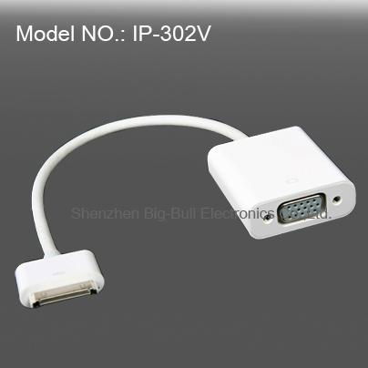 Dock Connector to VGA Adapter