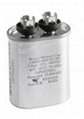 Metallized Polypropylene Film AC Motor Capacitor (Oval, Aluminum, Single, Anti-E