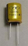 Small Scale Aluminum Electrolytic Capacitor 