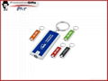 promotional plastic mini led keychain