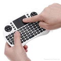 MINI wireles keyboard  for for HTPC/IPTV  laptop talet pc 