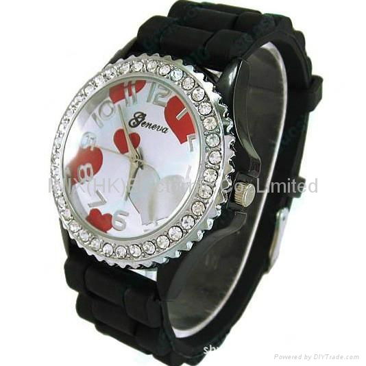 Hot sale silincone watches wholesale 5