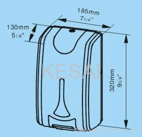 Automatic Liquid Soap lotion Hand Cleaner Sanitizer Dispenser Spray or drip  2