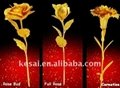 Golden Rose, gold-plated gift, Valentine's Day gift, metal craft-Rose bud 1