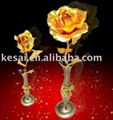 Golden Rose, gold-plated gift, Valentine's Day gift, metal craft-Rose bud 2