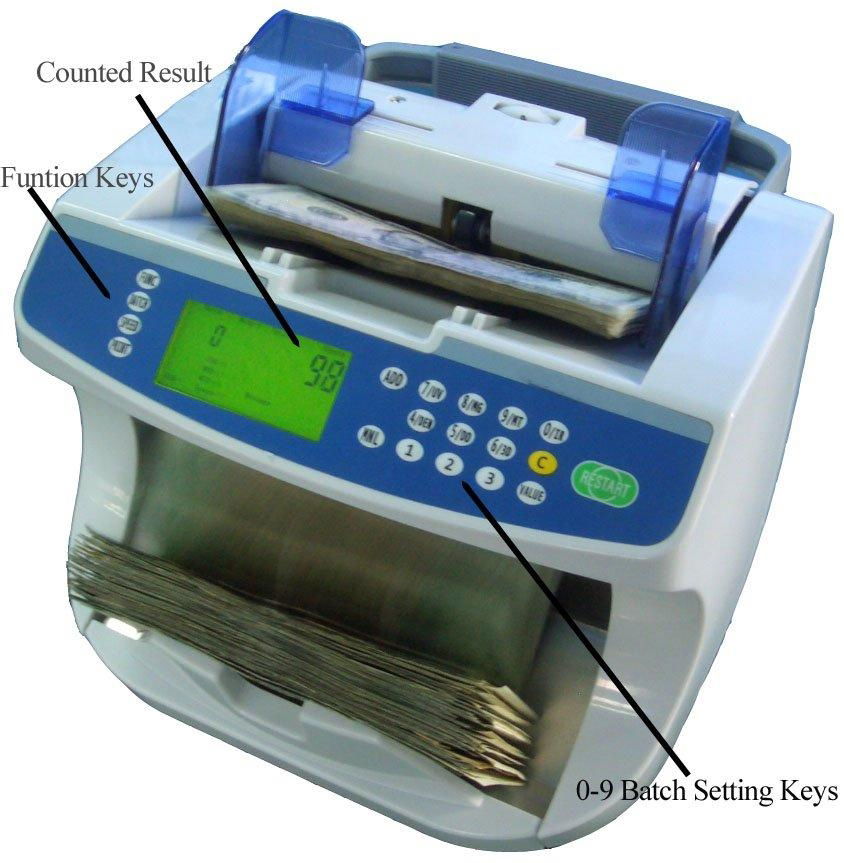 MoneyCAT Note Counter & Counterfeit Detector 5