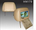 7" TFT LCD Headrest monitor with pillow. 1