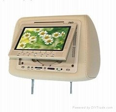 7''Headrest DVD player with Mulit-media Display Mode.
