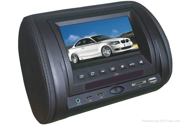 7" Car Headrest DVD player with Mulit-media 