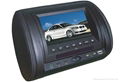 7" Car Headrest DVD player with Mulit-media  1