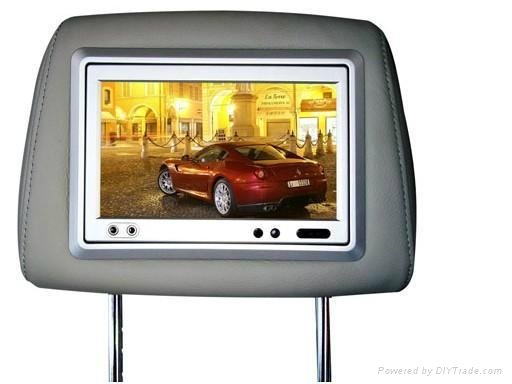 Headrest Car DVD player with Game and IR