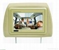 7'Headrest Pillow Monitor with DVD player 1