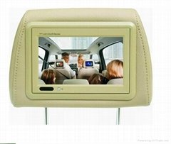 7'Headrest Pillow Monitor with DVD player