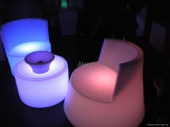 illuminated garden furniture