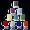 fine porcelain decal color mugs (CM-230)