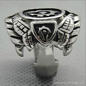 2011 fashion stainless steel ring 4