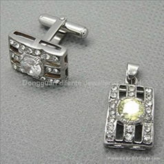 2011 fashion stainless steel cufflink