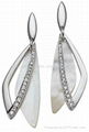 2011 fashion stainless steel earring