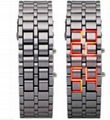 iron watch Samurai Inspired LED Watch