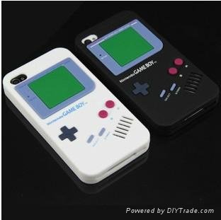 controller soft Silicon back cover case for iphone 5 5G 5th Nostalgic game  2