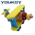 vehicle toy airplane set wooden toy