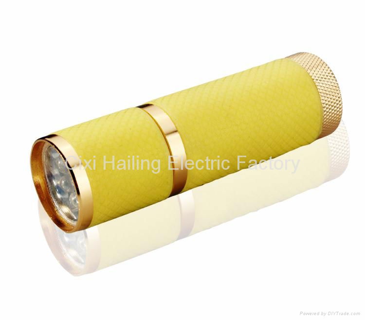 gift aluminum ledflashlight