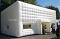 winter inflatable cube tent for event