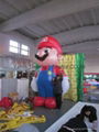 2012 promotional mascot inflatable Mario 3