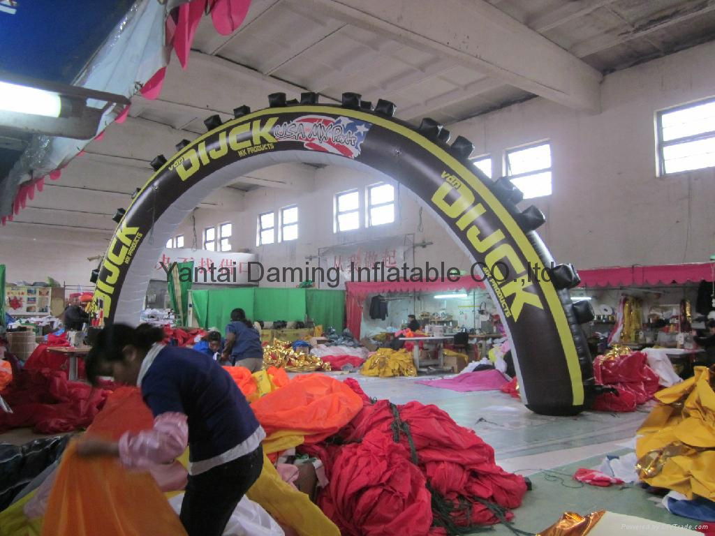 2012 advertising inflatable arch