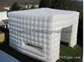 2012 LED decoration inflatable big cube tent  3