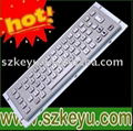 R   edized waterproof metal keyboard 1