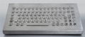 Stainless steel Desktop Keyboard with trackball and numeric keypad 3