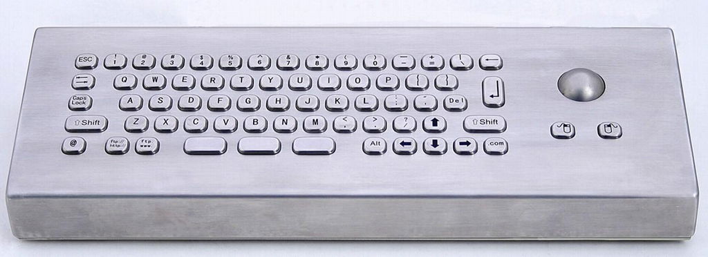 Mini Metal Keyboard with Trackball and Function keys 4