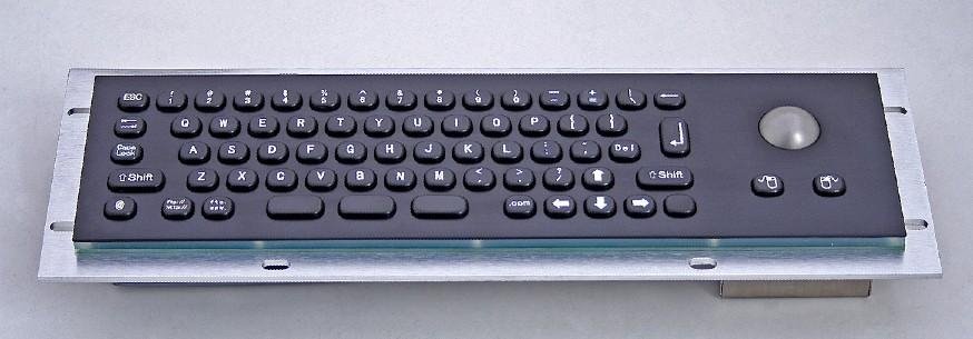 Mini Metal Keyboard with Trackball and Function keys 5