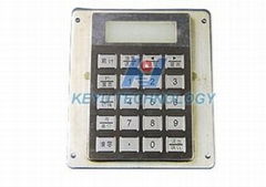 Numeric keypad with LCD