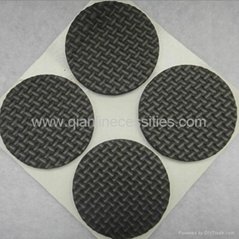 Self adhesive felt pads for furniture protection