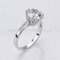 100% 925 Silver jewelry with high quality 5A cubic zirconia