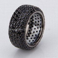 Fashion sterling silver jewelry ring