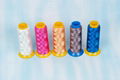 100% polyester Embroidery thread 75D/2 2