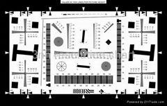 Enhanced ISO 12233 Resolution Chart