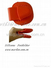 silicone oven mitt